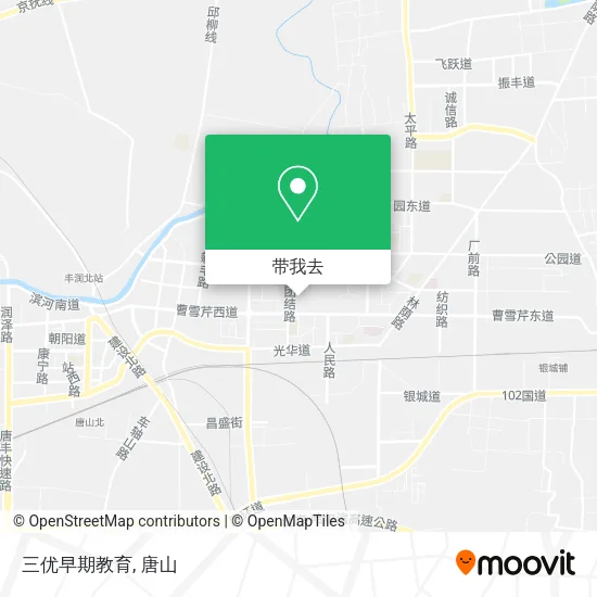 三优早期教育地图