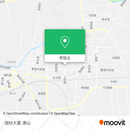 团结大厦地图