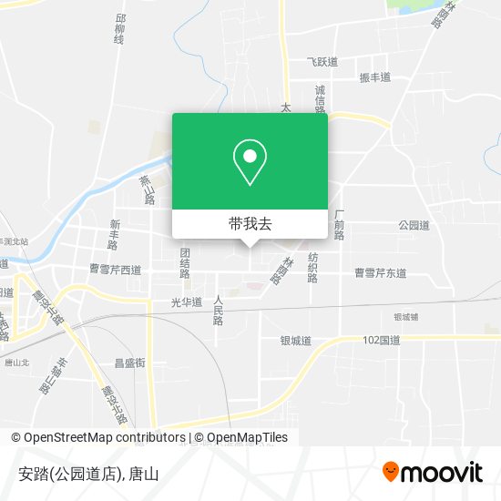安踏(公园道店)地图