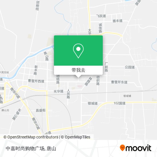 中嘉时尚购物广场地图