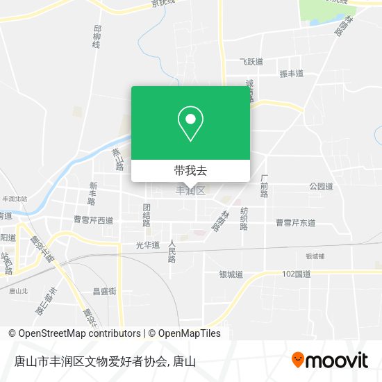 唐山市丰润区文物爱好者协会地图