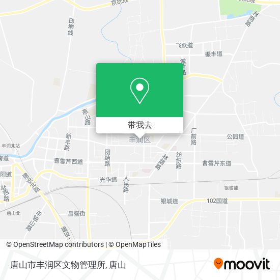 唐山市丰润区文物管理所地图