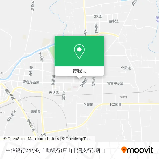 中信银行24小时自助银行(唐山丰润支行)地图