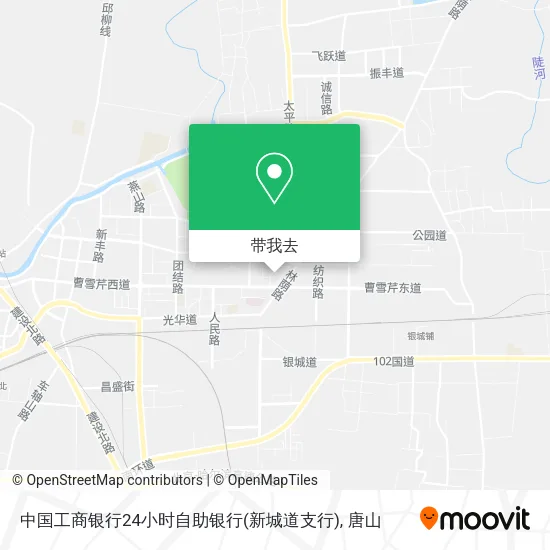 中国工商银行24小时自助银行(新城道支行)地图