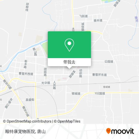 顺特康宠物医院地图