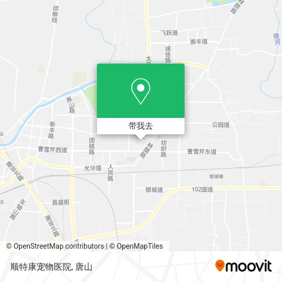 顺特康宠物医院地图