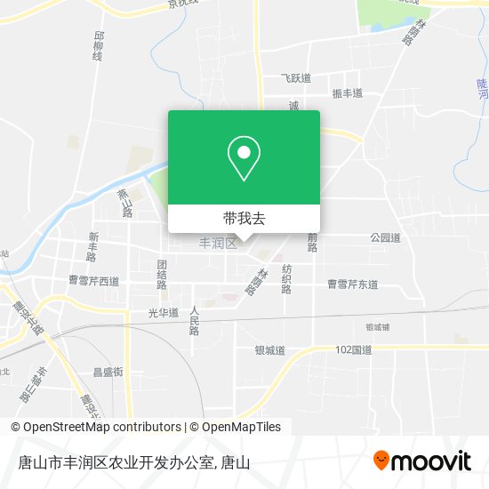 唐山市丰润区农业开发办公室地图