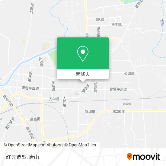 红云造型地图