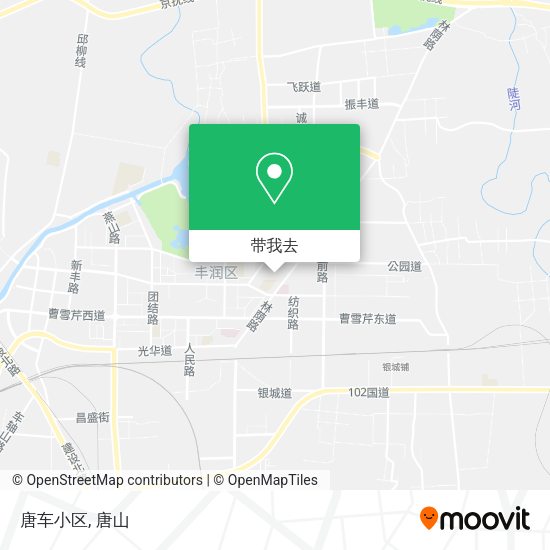 唐车小区地图