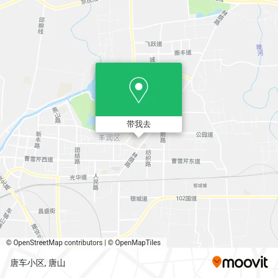 唐车小区地图