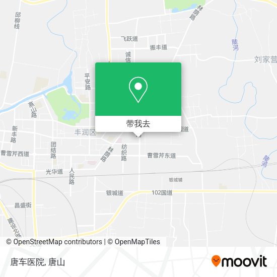 唐车医院地图