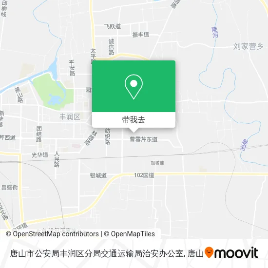 唐山市公安局丰润区分局交通运输局治安办公室地图