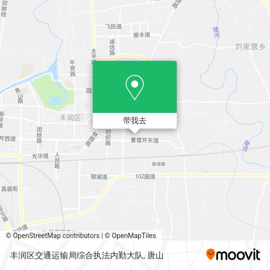 丰润区交通运输局综合执法内勤大队地图