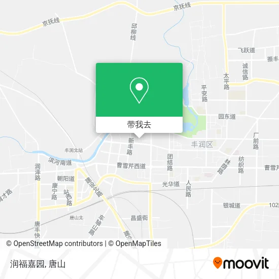润福嘉园地图