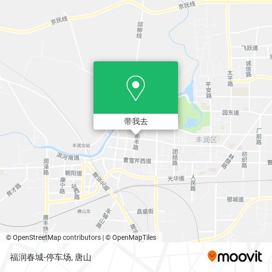 福润春城-停车场地图