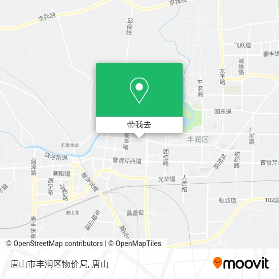 唐山市丰润区物价局地图