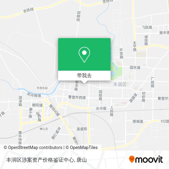 丰润区涉案资产价格鉴证中心地图