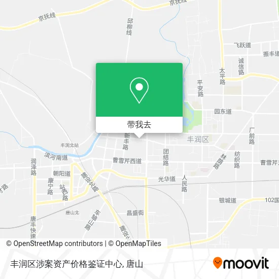 丰润区涉案资产价格鉴证中心地图