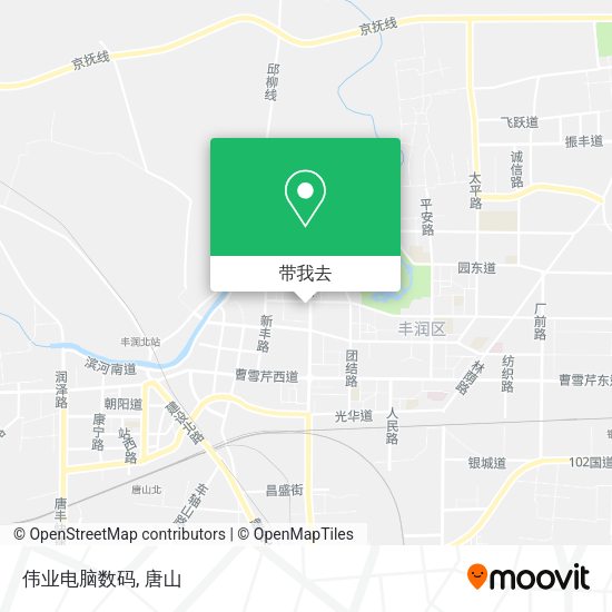 伟业电脑数码地图