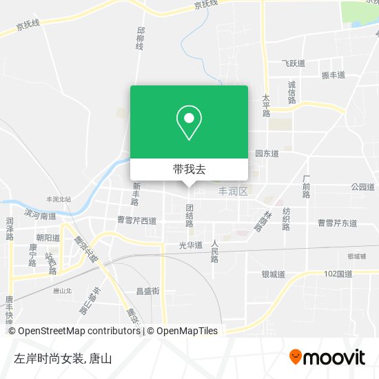 左岸时尚女装地图