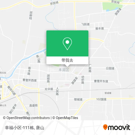 幸福小区-111栋地图