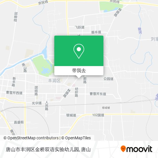 唐山市丰润区金桥双语实验幼儿园地图