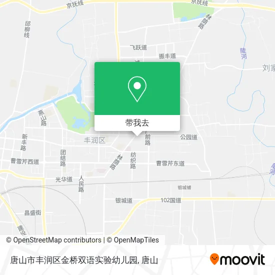 唐山市丰润区金桥双语实验幼儿园地图