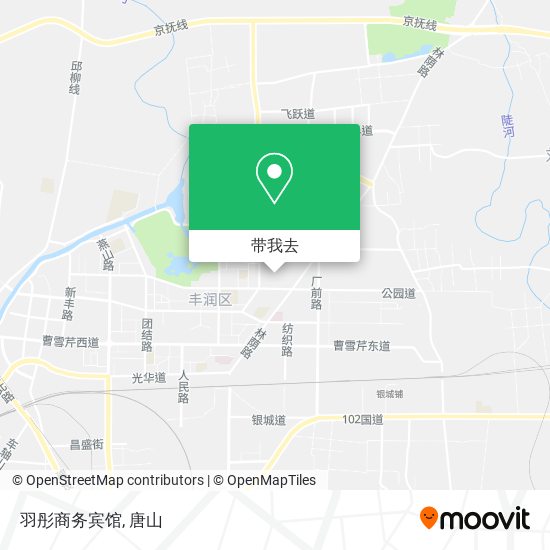 羽彤商务宾馆地图