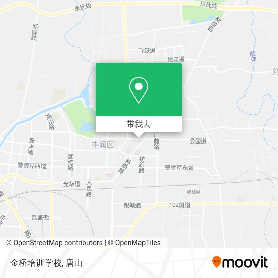 金桥培训学校地图