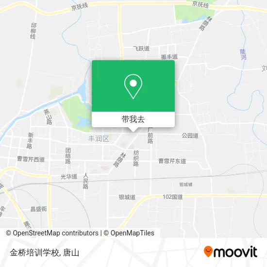 金桥培训学校地图