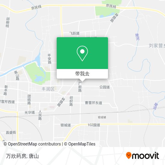 万欣药房地图