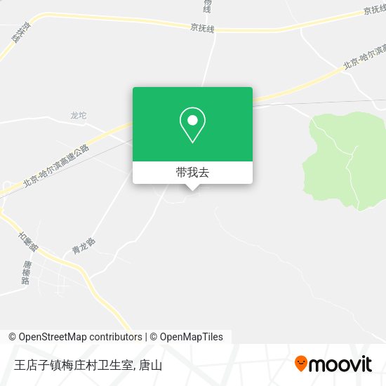 王店子镇梅庄村卫生室地图