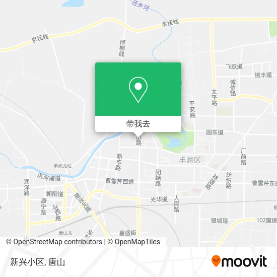 新兴小区地图
