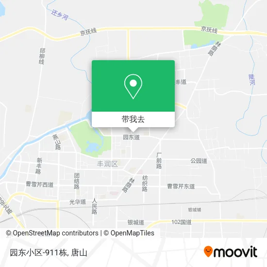 园东小区-911栋地图