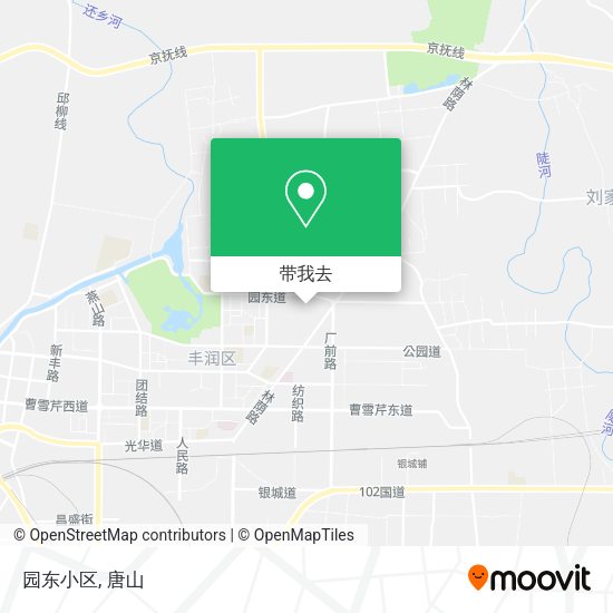 园东小区地图