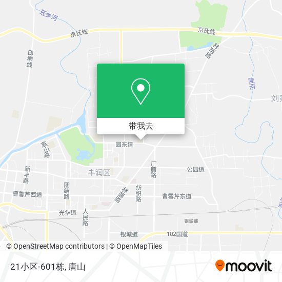 21小区-601栋地图