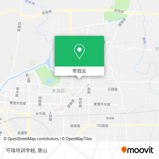 可瑞培训学校地图