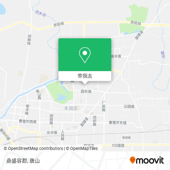 鼎盛容郡地图
