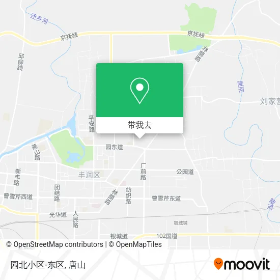 园北小区-东区地图