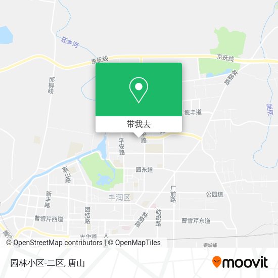 园林小区-二区地图