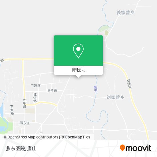 燕东医院地图