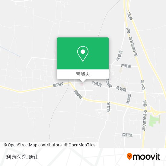 利康医院地图