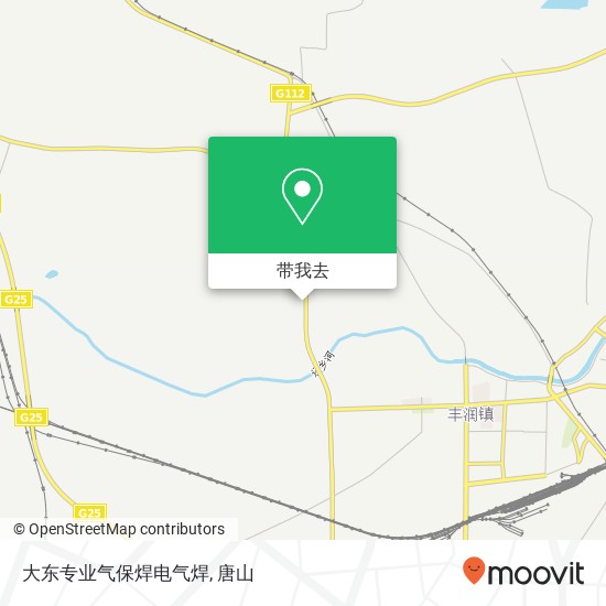 大东专业气保焊电气焊地图