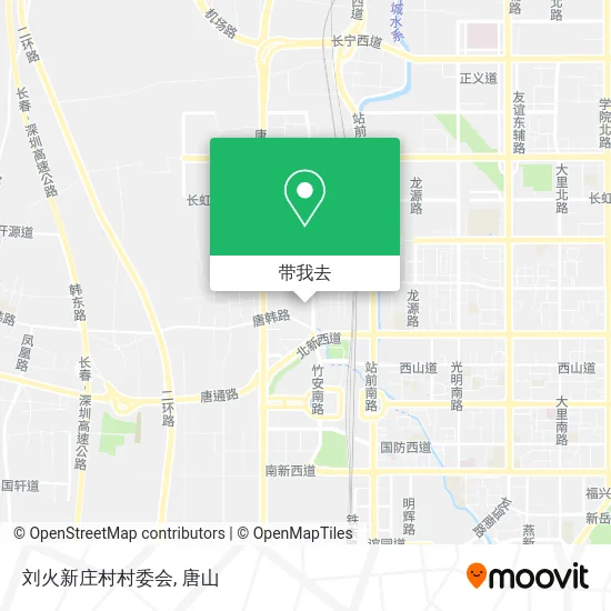 刘火新庄村村委会地图