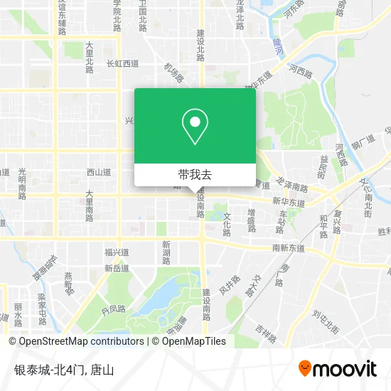 银泰城-北4门地图