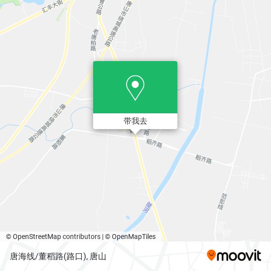 唐海线/董稻路(路口)地图