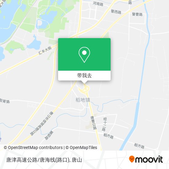 唐津高速公路/唐海线(路口)地图