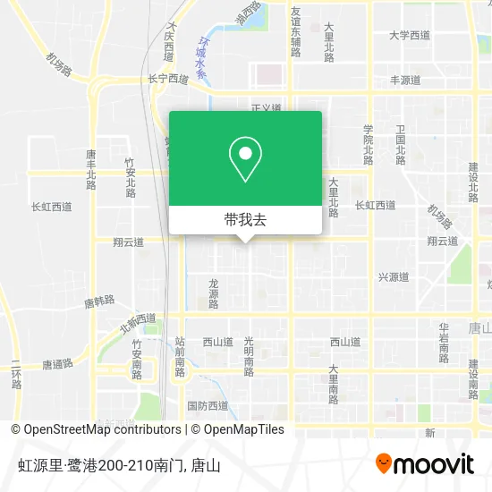 虹源里·鹭港200-210南门地图