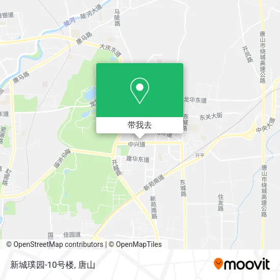 新城璞园-10号楼地图