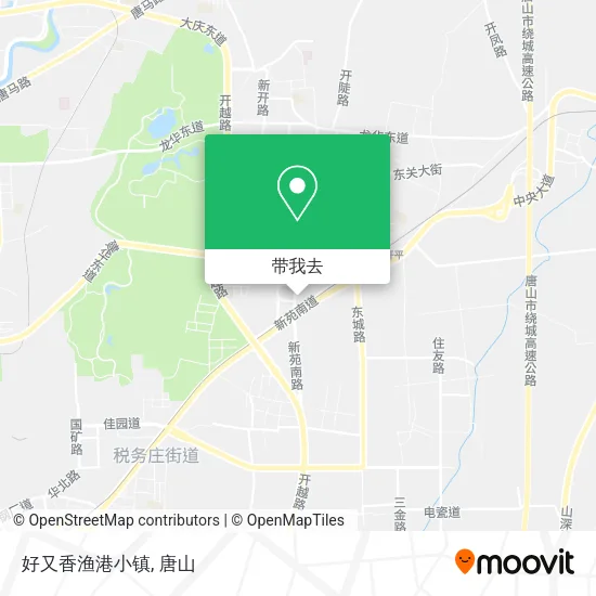 好又香渔港小镇地图